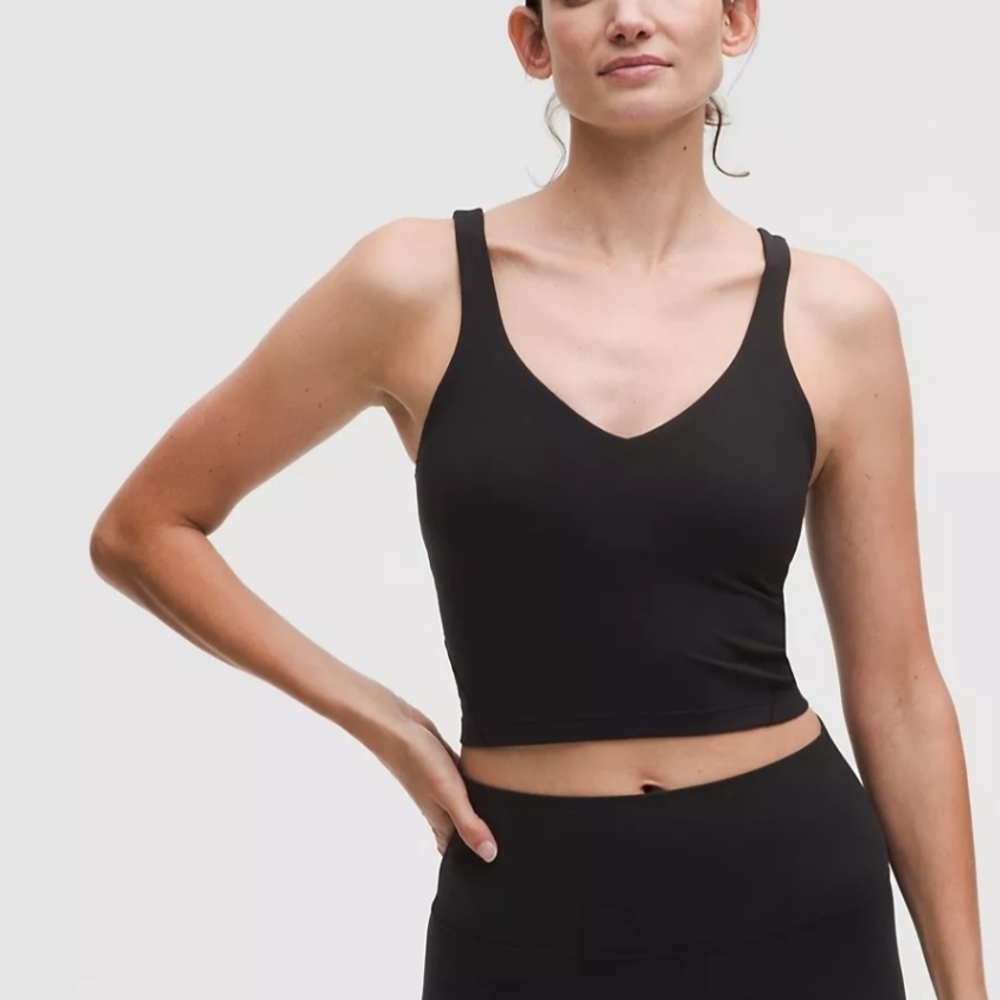 lululemon athletica Black Tank Top